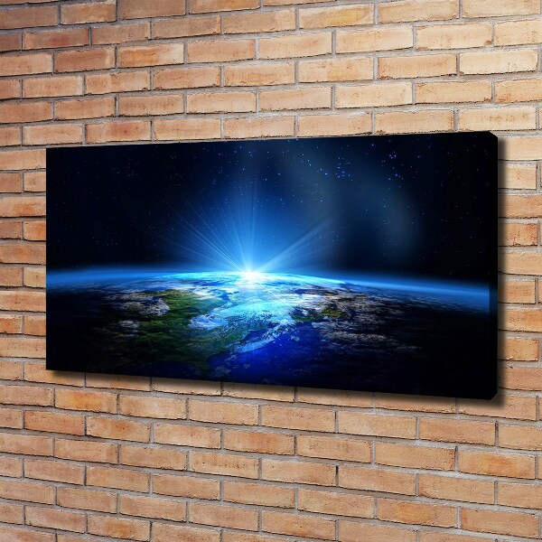 Wandbild Planet Erde