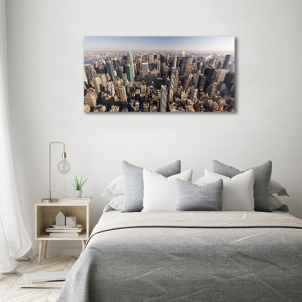 Fotobild New York aus der Vogelperspektive