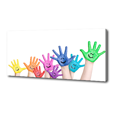 Fotobild Bemalte Hände