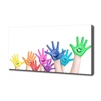 Fotobild Bemalte Hände