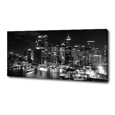 Wandbild Sydney bei Nacht