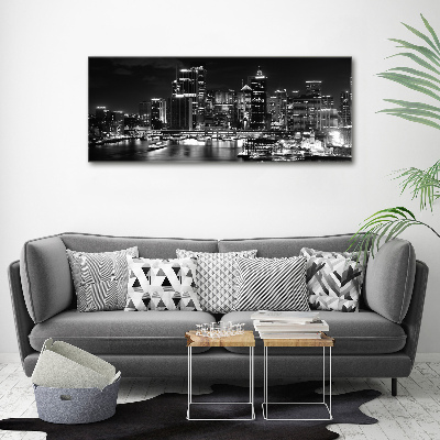 Wandbild Sydney bei Nacht