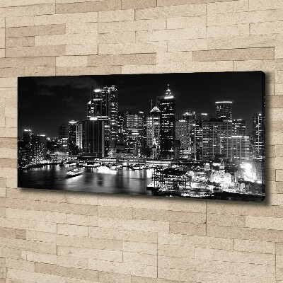 Wandbild Sydney bei Nacht
