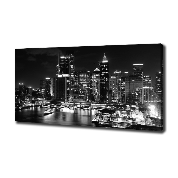 Wandbild Sydney bei Nacht