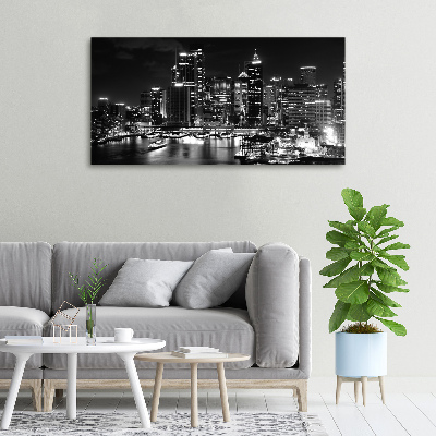 Wandbild Sydney bei Nacht