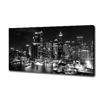 Wandbild Sydney bei Nacht