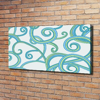 Bild auf leinwand Abstrakte Spiralen