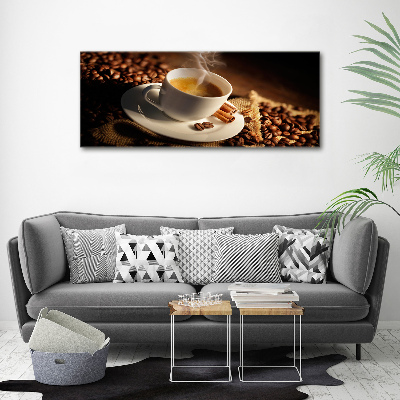 Bild auf leinwand Kaffee in einer Tasse