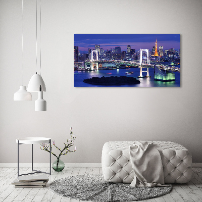 Wandbild Tokio-Brücke