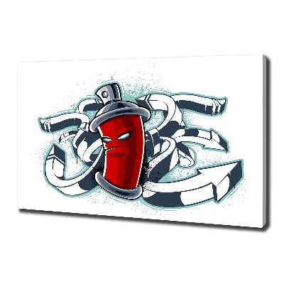 Bild auf leinwand Graffiti
