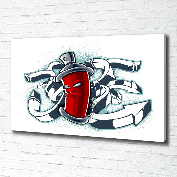 Bild auf leinwand Graffiti