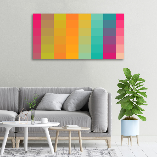 Wandbild Bunte Quadrate