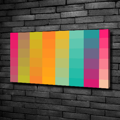 Wandbild Bunte Quadrate