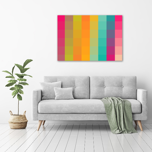 Wandbild Bunte Quadrate