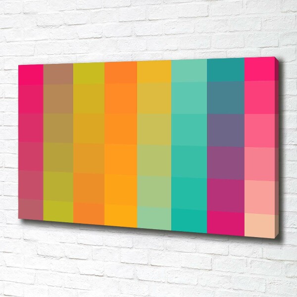 Wandbild Bunte Quadrate