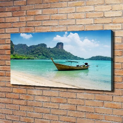 Bild auf leinwand Boot