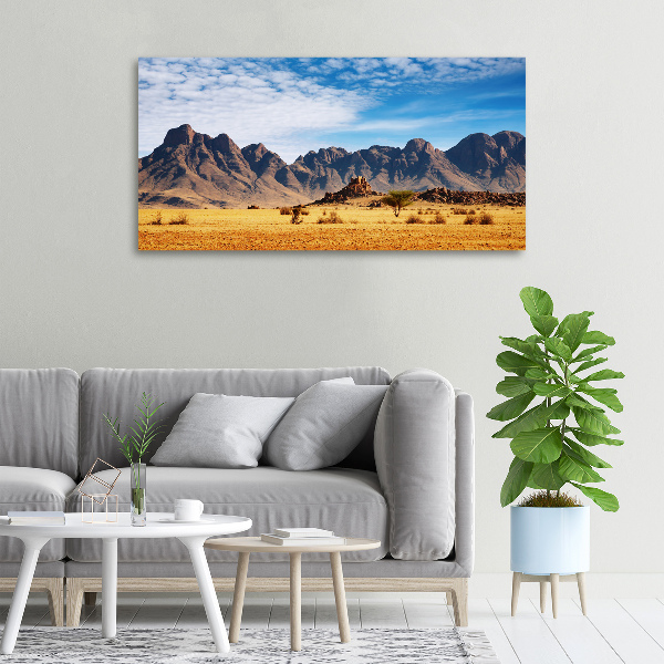 Wandbild Felsen in Namibia
