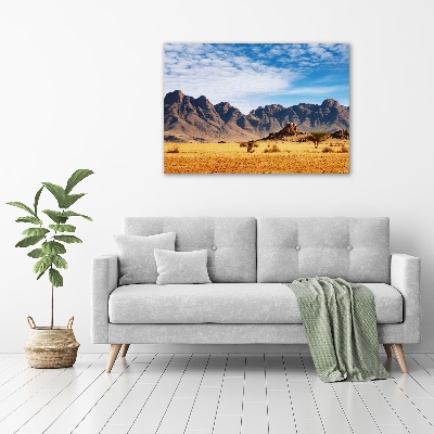 Wandbild Felsen in Namibia