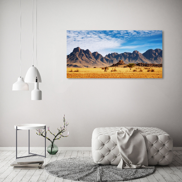 Wandbild Felsen in Namibia