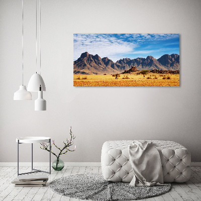 Wandbild Felsen in Namibia