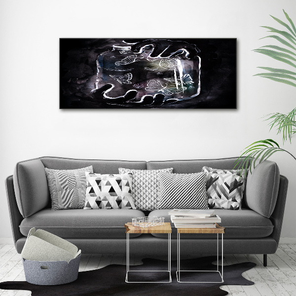 Wandbild Schmetterlinge im Glas