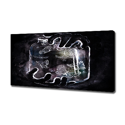 Wandbild Schmetterlinge im Glas