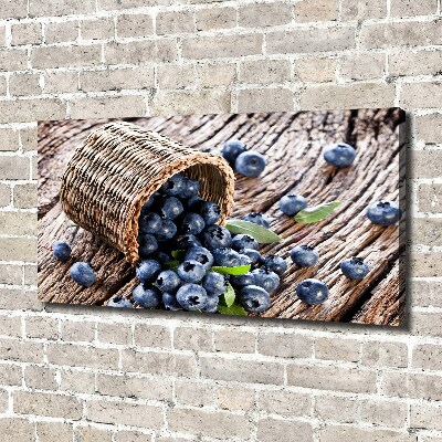 Bild auf leinwand Beeren im Korb