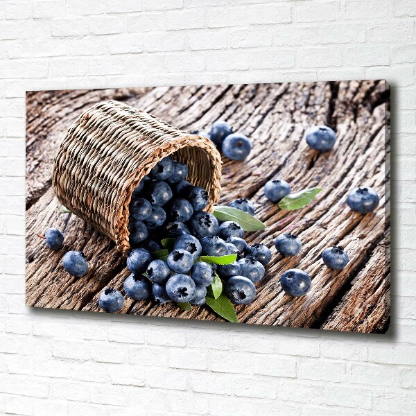 Bild auf leinwand Beeren im Korb