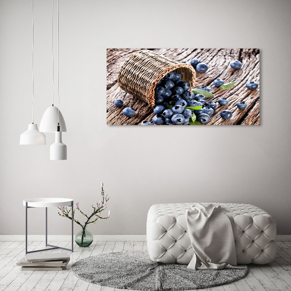 Bild auf leinwand Beeren im Korb