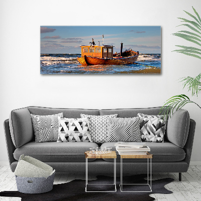 Wandbild Fischerboot