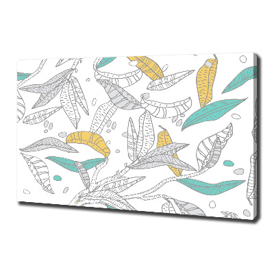 Wandbild Bunte Blätter