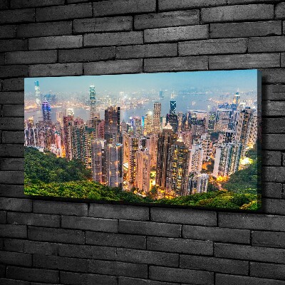 Wandbild Hongkong