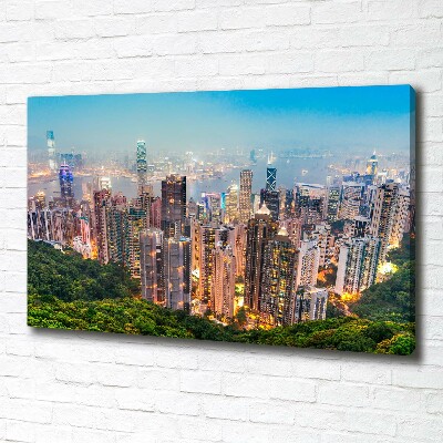 Wandbild Hongkong