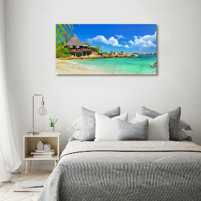 Fotobild Strand der Seychellen