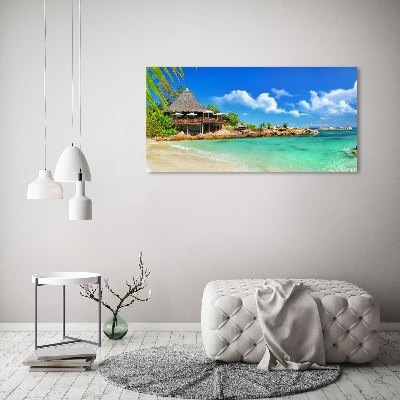 Fotobild Strand der Seychellen