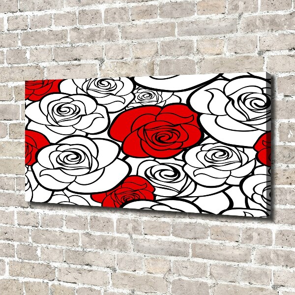 Bild auf leinwand Rosen