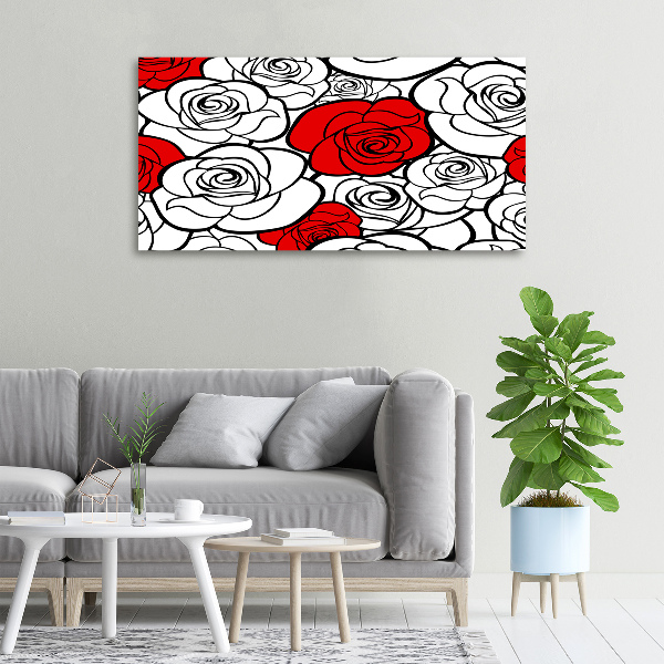 Bild auf leinwand Rosen