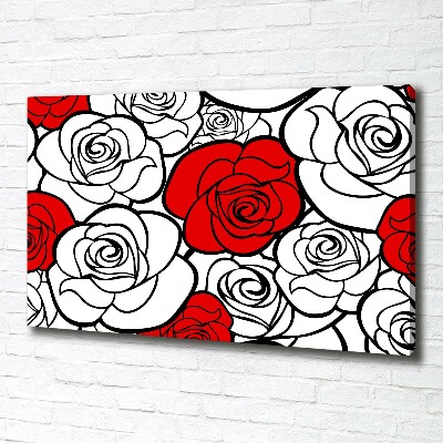 Bild auf leinwand Rosen