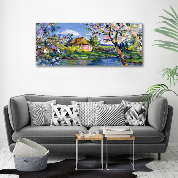 Wandbild Frühlingslandschaft