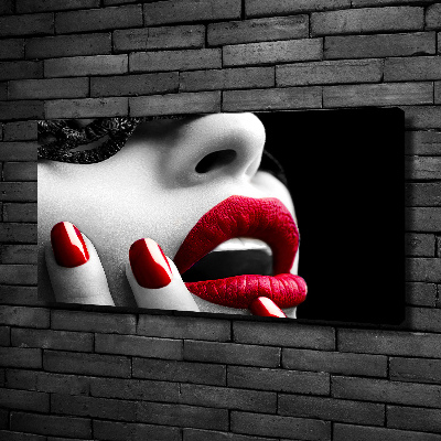 Fotobild Spitzenmaske