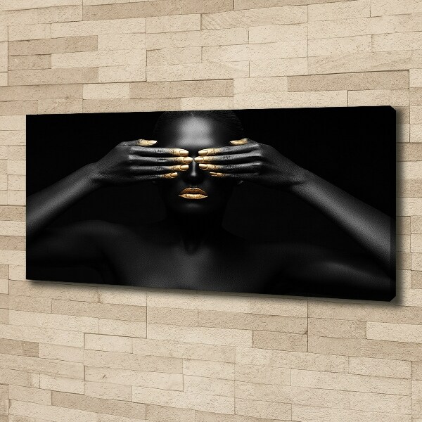 Fotobild Frau in Schwarz