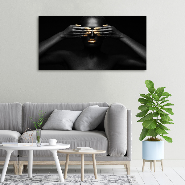 Fotobild Frau in Schwarz