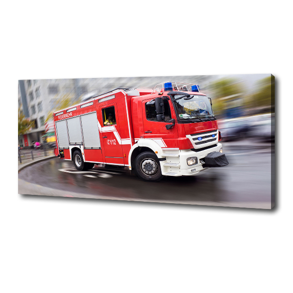 Bild auf leinwand Feuerwehrwagen