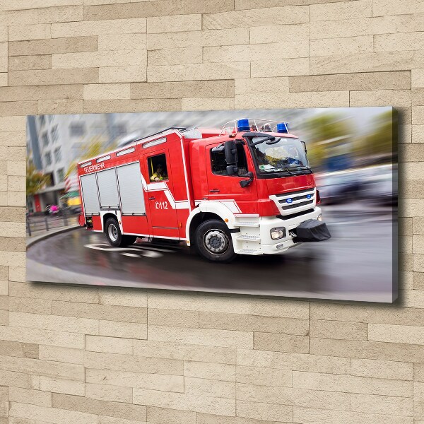 Bild auf leinwand Feuerwehrwagen