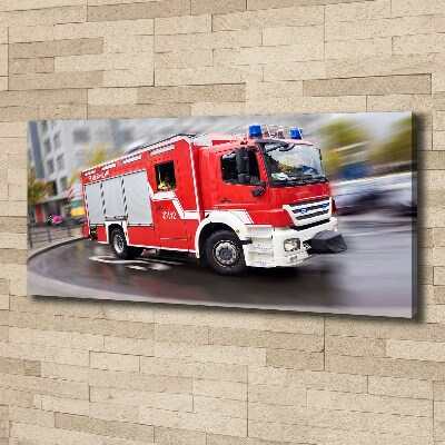 Bild auf leinwand Feuerwehrwagen