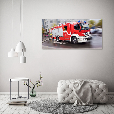Bild auf leinwand Feuerwehrwagen