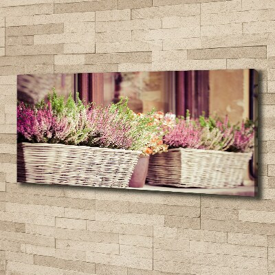 Wandbild Lavendel im Topf