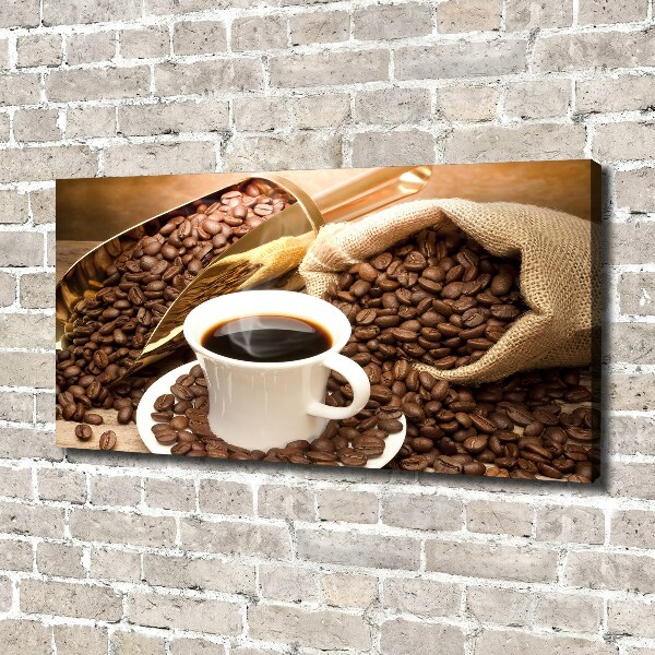 Bild auf leinwand Eine Tasse Kaffee