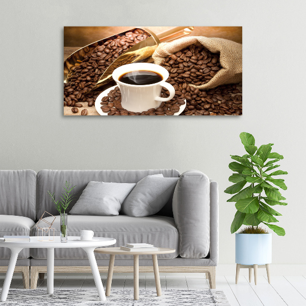 Bild auf leinwand Eine Tasse Kaffee