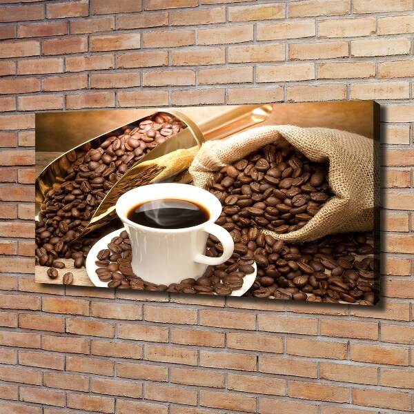 Bild auf leinwand Eine Tasse Kaffee